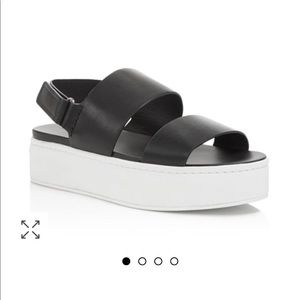 Vince Westport Leather Platform Sandals